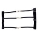 thumbnail image 5 of 2x Shirt Stays Leg Garter Shirt Holders de camisas elásticas ajustables con clips antideslizantes para hombres de negocios profesionales Hugo camisa ligas, 5 of 10