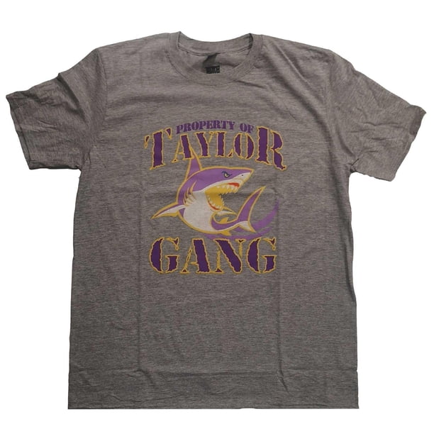 Taylor Gang Entertainment - Camiseta Property Of de Algodón para Adultos Unisex (Gris)