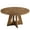 Woodtone, variant on Fnova 47" Round Dining Table for 4 People, Modern Farmhouse Wooden Kitchen Table, Walnut (Chairs Not Included)