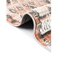 thumbnail image 7 of Unique Loom Leipzig Collection Area Rug - Dresden (6' 1" Round Salmon/Gray), 7 of 7