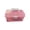 Pink, variant on Cosmug 2-Tier Transparent Plastic Toolbox Portable Handheld Storage Box with Handle Locking Lid Household Hardware Organizer for Tools Crafts Small Parts Clear Toolbox *1 Piece