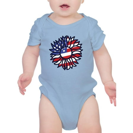 

Patriotic Sunflower Bold Lineart Bodysuit Infant -Image by Shutterstock 24 Months