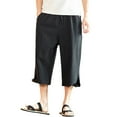 thumbnail image 4 of Men's Casual Pants Slim Fit Everyday Wear with Button for Summer Lightweight and Stretchable for Relaxed Outfits Open Toe Cut Jean Mens Scrub Pants with Pockets 13 Men Light Pants Stocking, 4 of 4