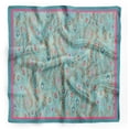 thumbnail image 3 of Bimba Womens Rectangular Printed Cotton Voile Scarf Neck Head Wrap-40 x 80 Inches, 3 of 7