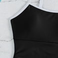 thumbnail image 5 of YTCAMLO One Piece Swimsuits for Teen Girls Cute Trendy High Cut Tie Side Bathing Suit with Spaghetti Straps Lightweight Swimwear, Black 15-16 Years, 5 of 6