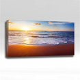 thumbnail image 2 of Sunset Beach - Curated Art 4'x2'x2" Acoustic Panel : Includes all Mounting Hardware., 2 of 3