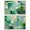 Silver Frame, variant on Fresh Beginning Set Canvas Set of 2 Green and Blue Art by Art Remedy, Gallery Wrapped, 45 x 30