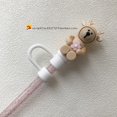 thumbnail image 1 of Gorro De Paja De Silicona Antipolvo De Dibujos Animados Sakura Bear Accesorios De Repuesto Universales, 1 of 4