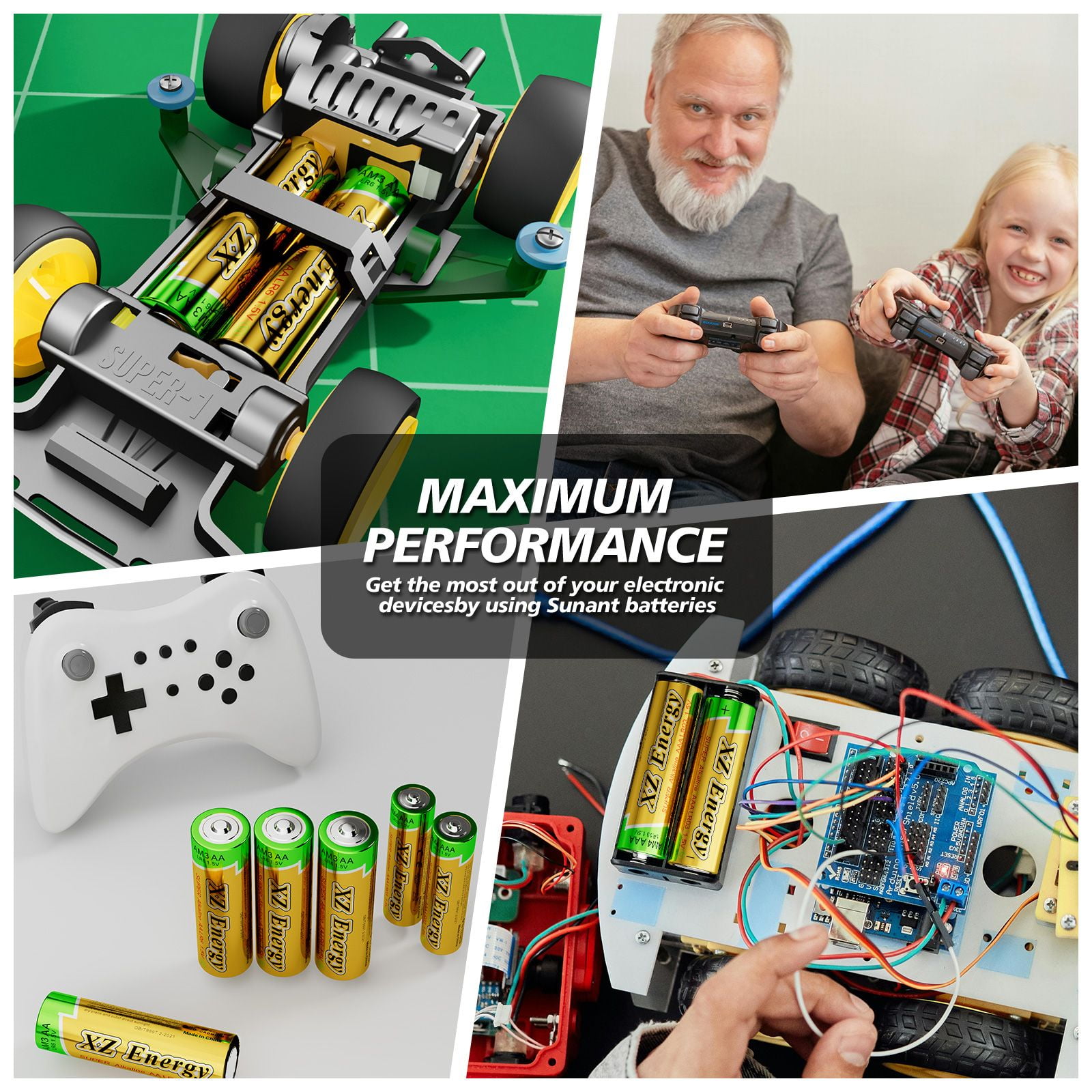 Super Alkaline Power AA Battery(40PCS), Double A Long Acting Alkaline Battery, Suitable For Home And Office Equipment