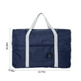 thumbnail image 3 of LACKUST Travel Duffel Bag, Sports Gym Bag, Folding Organizer, With Trolley Sleeve,Navy, 3 of 8