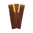 thumbnail image 5 of QHFBli Kids Boys Robe Clothes Kimono Loose Abaya Long Sleeve Embroidered Chiffon Kaftan Cardigan Casual Dubai Thobe, 5 of 5