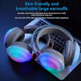 thumbnail image 2 of Auriculares para Juegos RGB Auriculares Inalámbricos Bluetooth Auriculares para Juegos de Deportes Electrónicos Auriculares para Computadora con Iluminación Dinámica Verde, 2 of 10