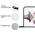 thumbnail image 4 of Sikiie Halloween Gnome With Pumpkins Oven Mitts and Pot Holders, Silicone Oven Gloves, Heat Resistant Oven Mitts 4Pcs Set, 4 of 6