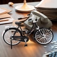 thumbnail image 2 of Estatua de modelo de bicicleta en miniatura, adorno de bicicleta de aleación, escultura de bicicleta en miniatura, adorno de bicicleta de aleación, 2 of 8