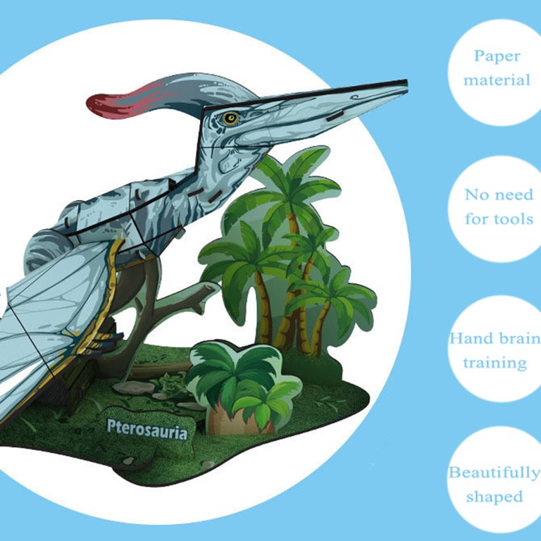 Pterodactyl 3D Dinosaur Puzzle – Knifefish