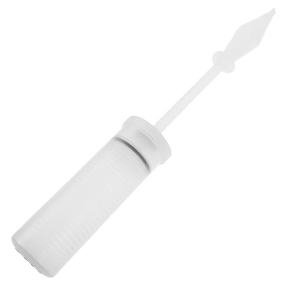 RENACLIPY Transparent Plastic Hand Pump for Balloon Inflation, Efficient and Easy to Use, Portable Balloon Air Pump