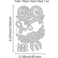 thumbnail image 3 of 1Set Breast Cancer Festival Embossing Template Pink Ribbon Carbon Steel Die Cuts Love and Wing Embossing for Scrapbooking Card DIY Craft, 3 of 7