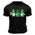 thumbnail image 3 of lcziwo Mens St Patricks Day T Shirts Funny and Cute Gnome Graphic Tees 2025 Spring Summer Casual Crew Neck Short Sleeve Blouses Weekly Deals,Black,XXL, 3 of 6