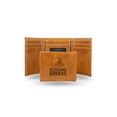 thumbnail image 1 of Cleveland Browns Laser Engraved Brown Trifold Wallet, 1 of 1