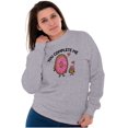 thumbnail image 3 of You Complete Me Funny Valentines Day Women Crewneck Sweatshirt Brisco Brands M, 3 of 6