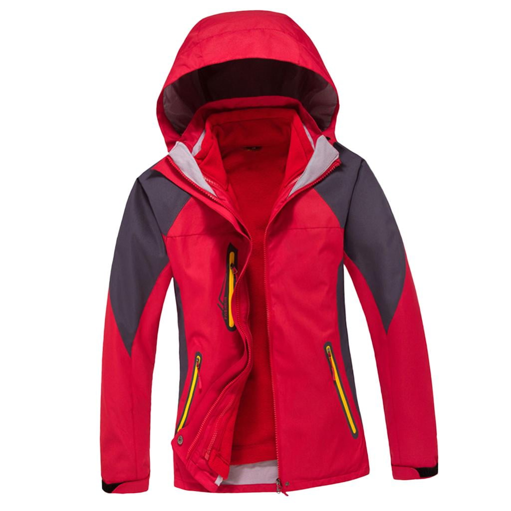 Women 2 In 1 Outdoor Ski Jacket with 