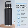 thumbnail image 2 of Botellas de agua con aislamiento de 1000 ml al aire libre Manejar Hervidor de agua para acampar deportivo FLhrweasw Nuevo, 2 of 9