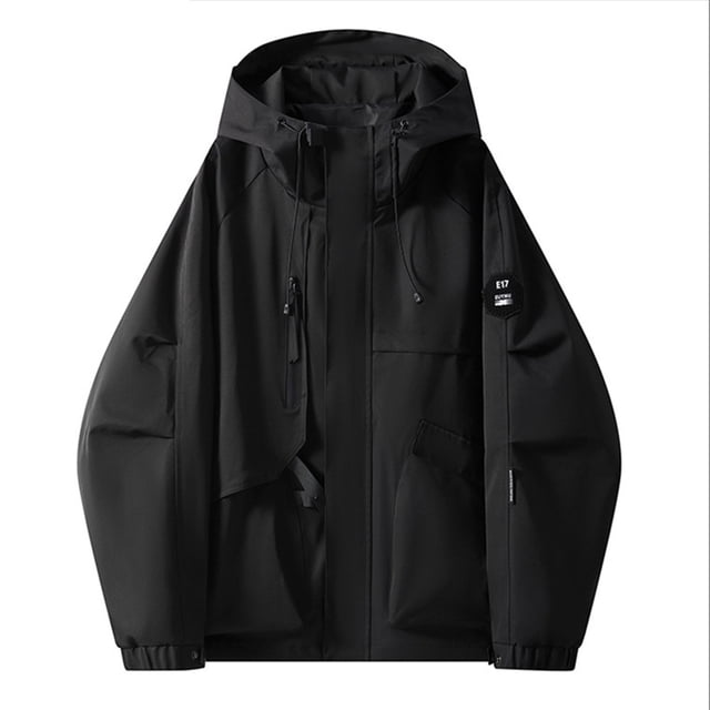 Cinvoph Coupe-Vent Imperméable pour Femmes Veste à Capuche Extérieure avec Poches
