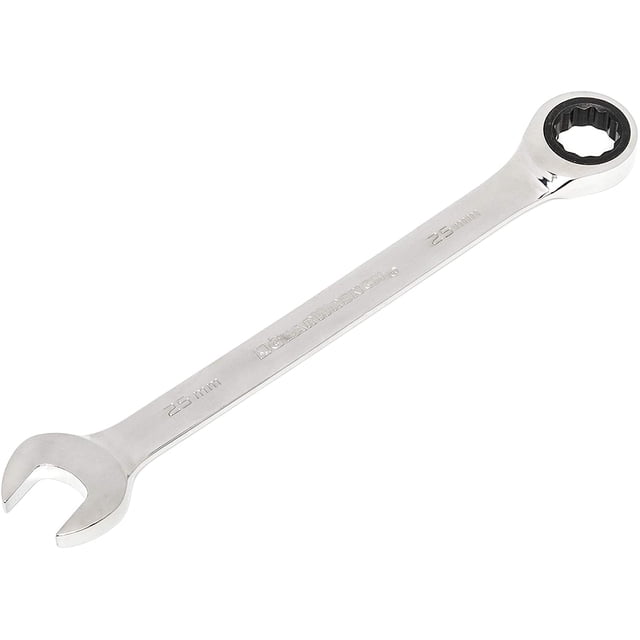 MANCHA DE CAMBIOS 12 Pt. Llave combinada de trinquete de 25 mm - 9125D