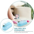 thumbnail image 4 of Shisuyan Drill Bit Storage Case Transparent Plastic 1Pcs 4.72X2.36X2.48in, 4 of 9