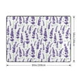 thumbnail image 2 of Area Rugs For Living Room Decor - Lavender Flowers Purple Soft Anti Slip Throw Washable Rugs 5x7 For Bedroom, Indoor Carpet For Bedroom Living Room 80x58In, 2 of 7