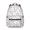Baseballs Dots White, variant on Baseballs Caps Black Pattern Backpack for School, Cute School Bag with Adjustable Shoulder Straps and Padded Back, 15.3"x11"x7.1"