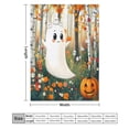 thumbnail image 2 of NIANHE Pumpkin Ghost Bohoo blanket, comfortable and soft, warm casual blanket, printed design, winter sofa dormitory home decoration, must-have travel product. Size is 30x40 inches., 2 of 5