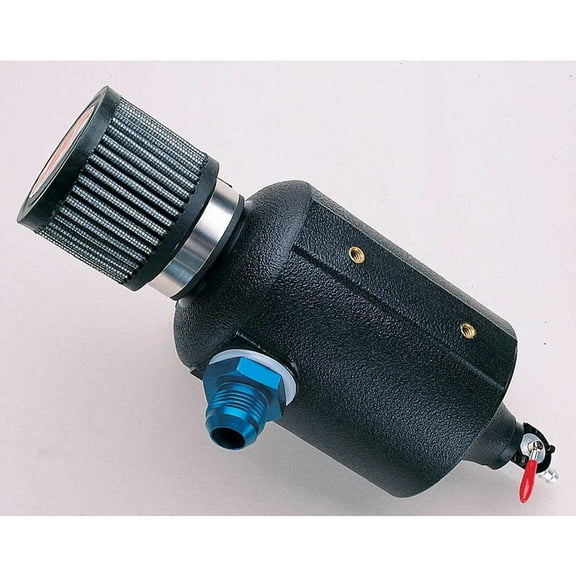 Jaz Black Breather Tank w/-12an Fitting