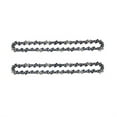 thumbnail image 4 of destyer Home Garden Portable 6 Inch Cordless Chainsaw Chain Hand Held Electric Pruning Saw Steel Chains Trimmer Replacing Parts 2 Pieces, 4 of 6