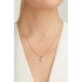 thumbnail image 2 of Forever Facets 1/5 CT TW Lab Grown Diamond Necklace in Platinum over Sterling Silver, Adult Female, 2 of 8