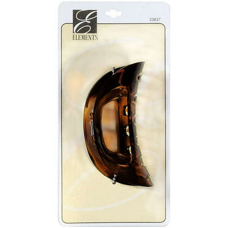 Elements: Black Hair Clip, 1 ct
