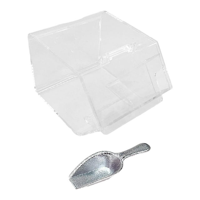 Caja de almacenamiento de refrigerios para casa de muñecas 1/12, caja de almacenamiento de alimentos para tienda, mini caja de refrigerios para niños,