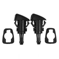 2pcs Car Front Windshield Wiper Water Spray Nozzle For 07-12 Caliber