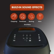 JBL Partybox 310 - مكبر صوت محمول مع أضواء مبهرة وصوت JBL Pro قوي - أسود