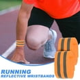 thumbnail image 5 of LOLIPPYY 4-Pack Orange Reflective Safety Wristbands High Visibility Armbands for Night Running and Outdoor Activities, 5 of 5