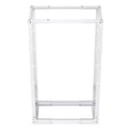 thumbnail image 3 of NavePoint 37U 4 Post Rack Open Frame Server Rack for 19 Inch Equipment, AV, Networking, Data & IT Devices, 4-post Rack 37U 661lbs Weight Capacity, White, 3 of 4