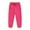 Hot Pink, variant on XXWXYD Boys Girls Baggy Jogger Sweatpants with Drawst𝗋ing Waist - Lightweight Casual Elastic Pants for Outdoor & Trendy Kids Fashion