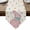 Beige, variant on Polka Dot Pink Bunny Table Runner Linen Burlap Table Runner 120 Inches Long Farmhouse Rabbit Rustic Dresser Scarves for Kitchen Island Coffee Dining Room Party Wedding Banquet Holiday Decor 13"x120"