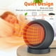 thumbnail image 2 of Escritorio eléctrico de cerámica Space Heater Coolfor PTC, gris oscuro, 2 of 5