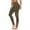 Khaki, variant on Sakmal High Waisted Leggings for Women Butt Lifting Tummy Control Soft Brown Yoga Pants Long Leopard Print Workout Leggings