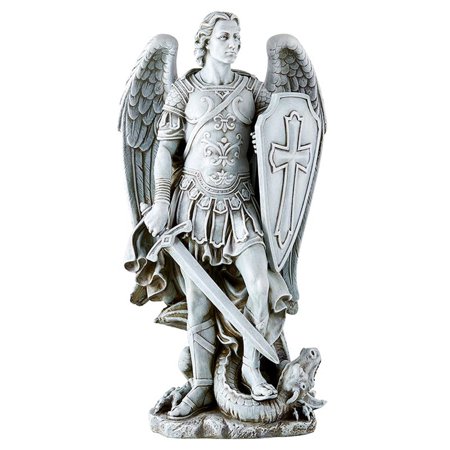 Saint Michael Archangel Statue, Catholic Home Decor, 12-1/4 Inch (H)