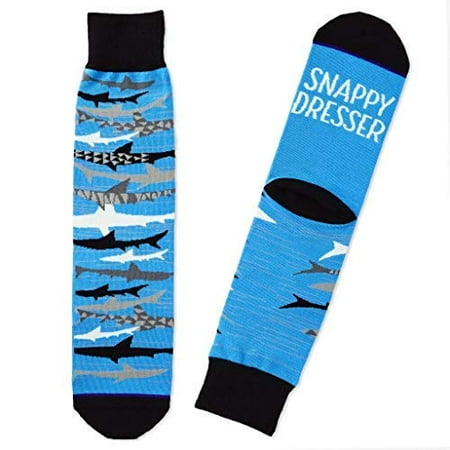 

Snappy Dresser Sharks Toe of a Kind Novelty Socks