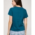 thumbnail image 5 of Real Essentials 5 Pack: Women’s 100% Cotton Oversized Short Sleeve T-Shirts Fashion Trendy Tees (Available in Plus Size), 5 of 5
