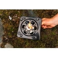 thumbnail image 6 of Coghlan's Portable Folding Camp Stove – Compact, Lightweight Steel Cooking Stove for Camping, Backpacking, Hiking, or Emergency Use – Uses Canned Heat or Fuel Tablets, Black, 6 of 7