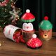 thumbnail image 1 of onlyliua Liquidación de Rebajas de Hoy Tarro de Hierro Forjado Redondo para Guardia Sombreros de Navidad, Tarro de Hierro para Guardia Dulces y Chocolates, Regal Navideño, Decoración, Sombrero con Pa, 1 of 6